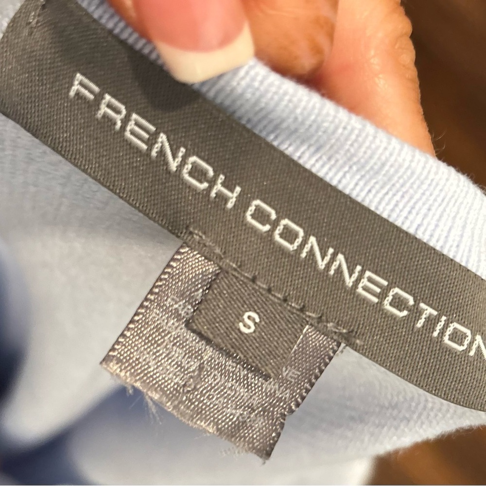 French Connection Women’s Baby Blue Sweater Rn#53372 Sz Small - Picture 5 of 7